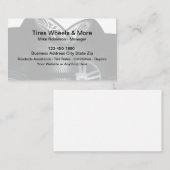 Tire Services車の名刺 名刺 (正面/裏面)