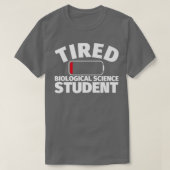 Tired Biological Science student Premium 2469 Tシャツ (デザイン正面)