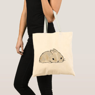 Tired Bunny トートバッグ