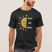 Tired but Sunny ☀️ | Funny Summer Burnout Tシャツ (正面)