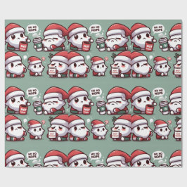 Tired Clauses in (Green) ラッピングペーパー