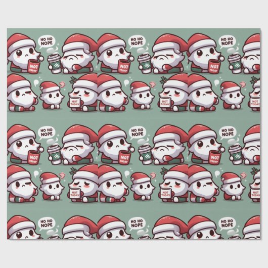 Tired Clauses in (Green) ラッピングペーパー (フラット)