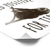 Tired funny Saying Sloth Sleeping Joke Sleepshirt フォトプリント (角)