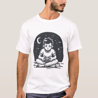 Tired Gamer Night Mode Tシャツ