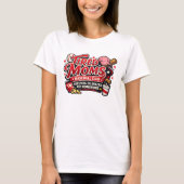 TIRED MOM Baseball Baseline Social Club Tシャツ (正面)