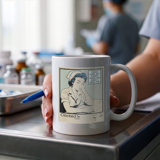 Tired Nurse Gift for RN, LPN, Healthcare Workers コーヒーマグカップ