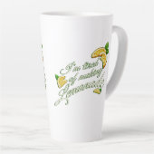 Tired of Making Lemonade LATTE MUG カフェラテマグ (右アングル)