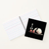 Tired Panda Gym – Cute Funny Workout Art ノートブック (内部)