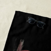 Tired Panda Gym – Cute Funny Workout Art ビーチタオル (インサイチュ)