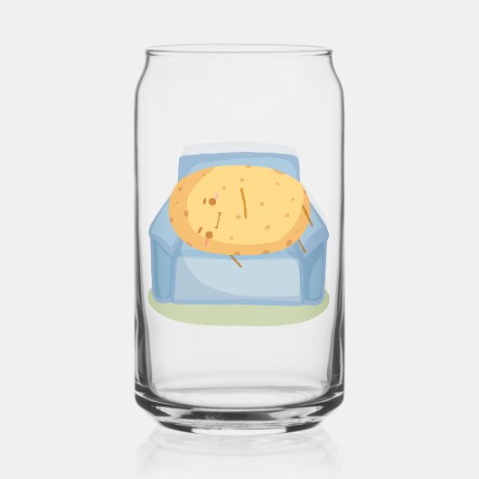 Tired Potato ガラス缶 (正面)