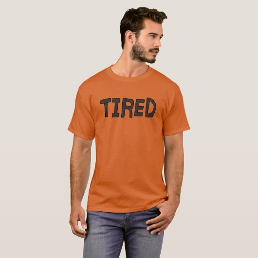 Tired Sakamoto days Tシャツ (正面フル)