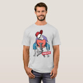 Tired skull. ONEIGHTH Tokyo Original Tシャツ (正面フル)