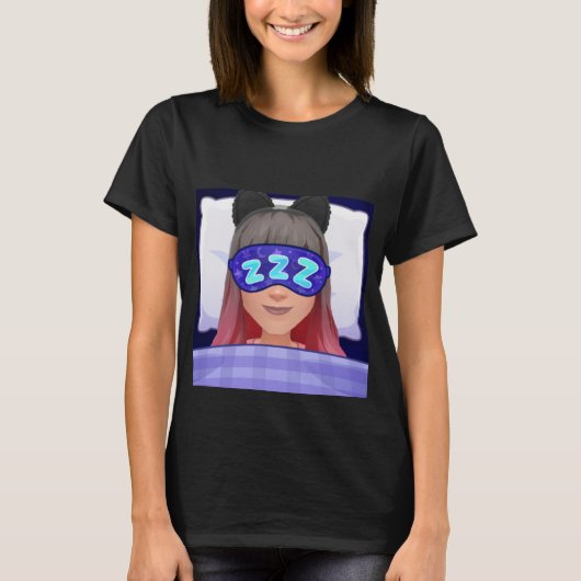 Tired-sleepy Lotus Tシャツ (正面)