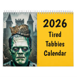 Tired Tabbies Calendar カレンダー