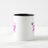 Tired Teachers Club Mug – Funny Teacher Gift マグカップ (中央)