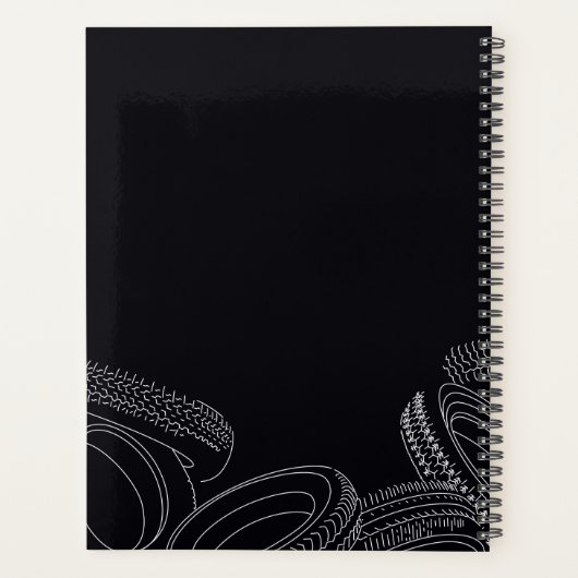 Tires Planner Calendar Notebook プランナー手帳 (裏面)