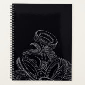Tires Planner Calendar Notebook プランナー手帳 (正面)
