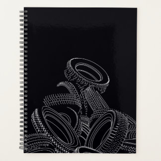Tires Planner Calendar Notebook プランナー手帳