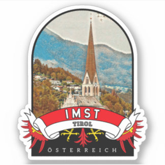 Tirol Imst Österreich Souvenir シール
