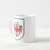 Tirol Wappen、オーストリア コーヒーマグカップ (正面左)