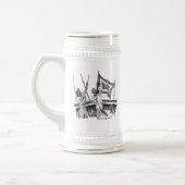 Tirpitz Sailors Stein ビールジョッキ (左)
