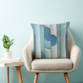 Tirta Column Ripple 3D Batik Motif クッション (椅子)