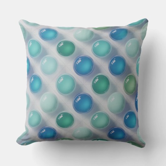 Tirta Glass Dome 3D Batik Motif クッション (正面)