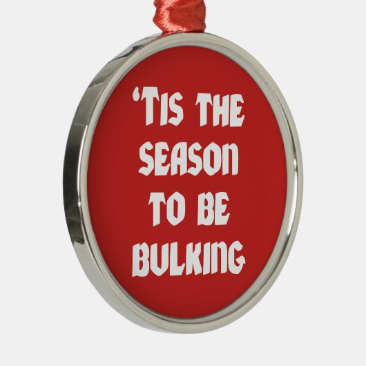 Tisかさ張る季節-おもしろいなクリスマス メタルオーナメント (右)