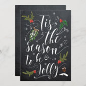 Tisすてきなクリスマスの休日カードがある季節 シーズンカード (正面/裏面)