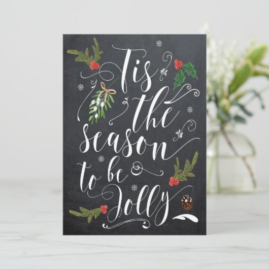 Tisすてきなクリスマスの休日カードがある季節 シーズンカード (スタンド正面)