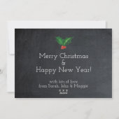 Tisすてきなクリスマスの休日カードがある季節 シーズンカード (裏面)