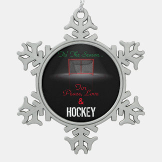 TISの季節 スノーフレークピューターオーナメント