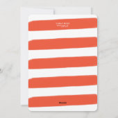 Tis季節のブラシの打撃の休日の写真カード シーズンカード (裏面)