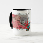 「Tis季節の写真のマグ マグカップ (正面左)