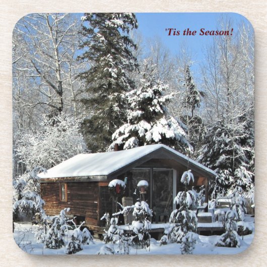 「Tis季節のWreahのコテージの   冬休み コースター (正面)