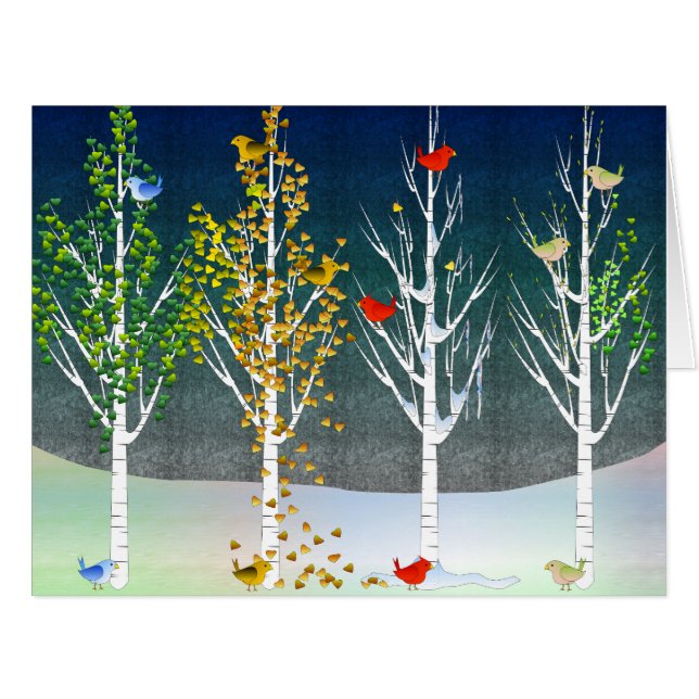 「tis季節巨人によって大きさで分類されるカード (正面横)