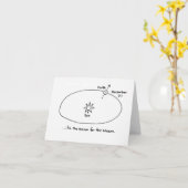 「tis理由-白 カード (黄色い花)