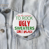 「tis醜いセーターを揺する季節 缶バッジ (インサイチュ)