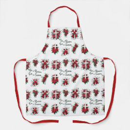 Tis The Reason For The Season エプロン