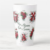 Tis The Reason For The Season カフェラテマグ (正面)