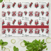 Tis The Reason For The Season キッチンタオル (折り畳み)