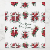 Tis The Reason For The Season ワインラベル (シングルラベル)