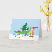 Tis the Season カード (黄色い花)