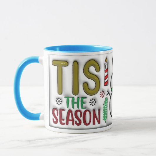 “Tis the Season” マグカップ (左)