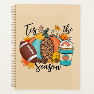 'Tis The Season -秋、サッカー、カボチャのスパイス プランナー手帳
