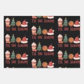 Tis The Season Basketball Lover Christmas Gift ラッピングペーパーシート (正面)