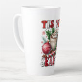 ’Tis the Season – Candy Cane Cocoa & Holiday Cheer カフェラテマグ (左アングル)