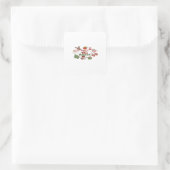 Tis The Season Christmas Acrylic Block スクエアシール (バッグ)