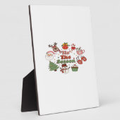 Tis The Season Christmas Acrylic Block フォトプラーク (側面)