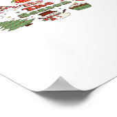 Tis The Season Christmas Acrylic Block ポスター (角)